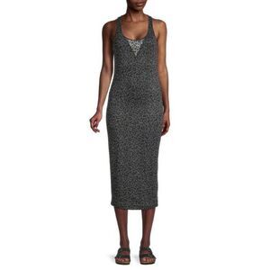 Lucca Couture Leopard-Print Tank Dress